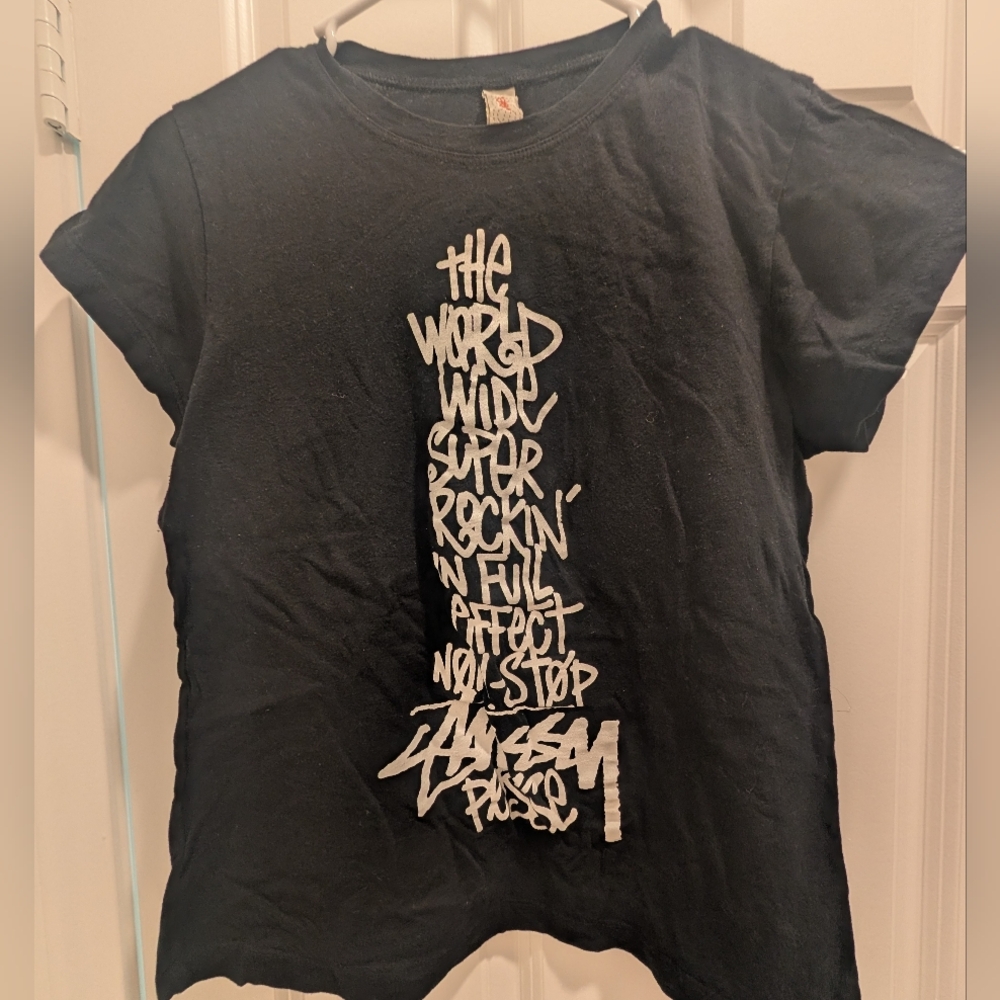 Stussy Women's t-shirt Size Large